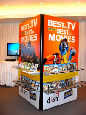 Blockbuster Custom In store stand